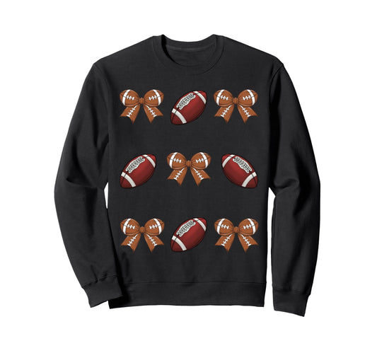 Baseball Coquette Bow Game Day And Sweatshirt - Novelty Apparel Unisex - T-Shirt, Sweatshirt, Hoodie