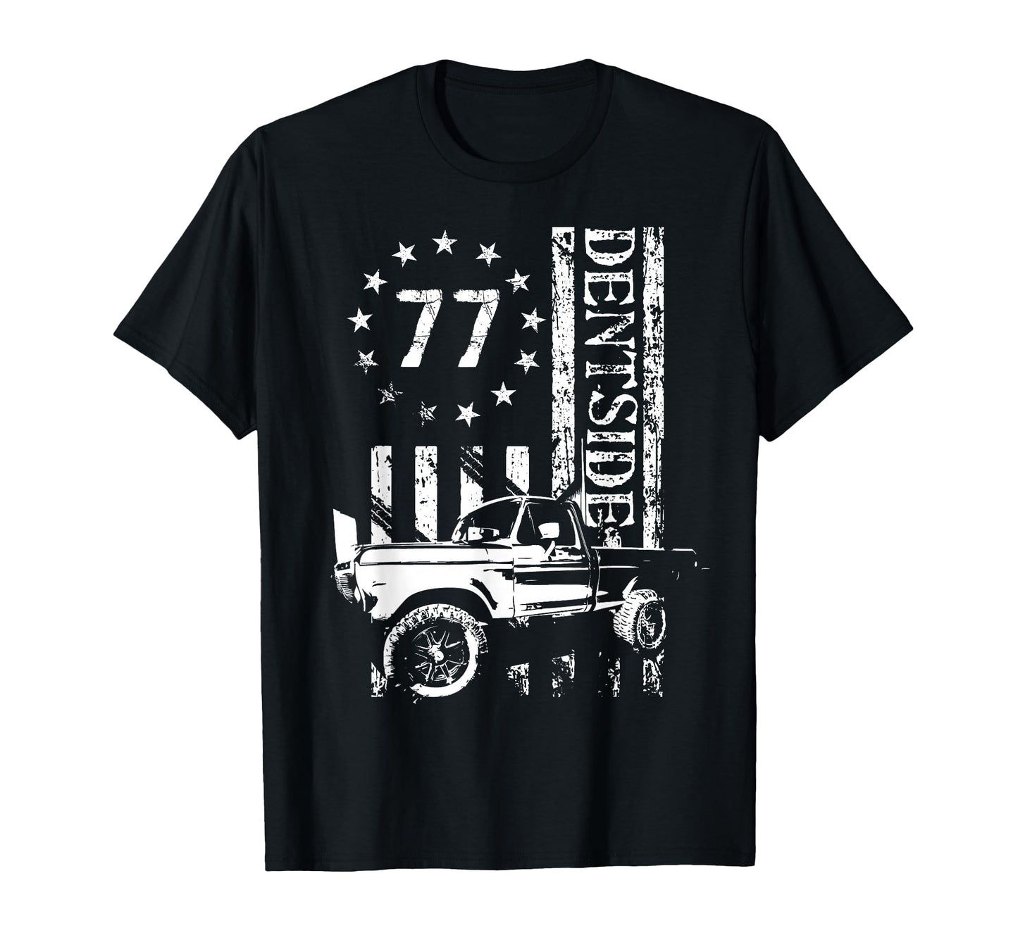 1977 Dentside Truck Dentside Highboy T-Shirt - Minimalist Print for Adults - T-Shirt, Sweatshirt, Hoodie