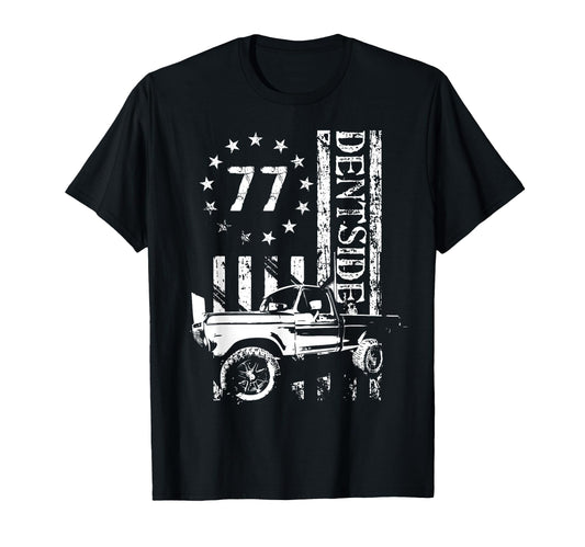 1977 Dentside Truck Dentside Highboy T-Shirt - Minimalist Print for Adults - T-Shirt, Sweatshirt, Hoodie