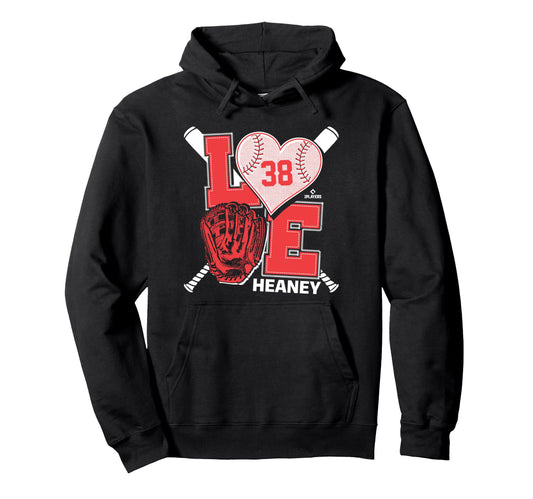 Andrew Heaney Is Love Los Angeles Hoodie - Trendy Graphic Men Women - T-Shirt, Sweatshirt, Hoodie