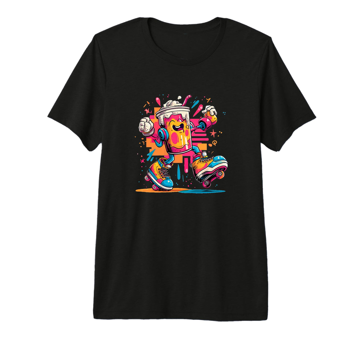 Pretty Colors And Disco Milkshake T-Shirt - Casual Everyday Wear Men Women - T-Shirt, Sweatshirt, Hoodie