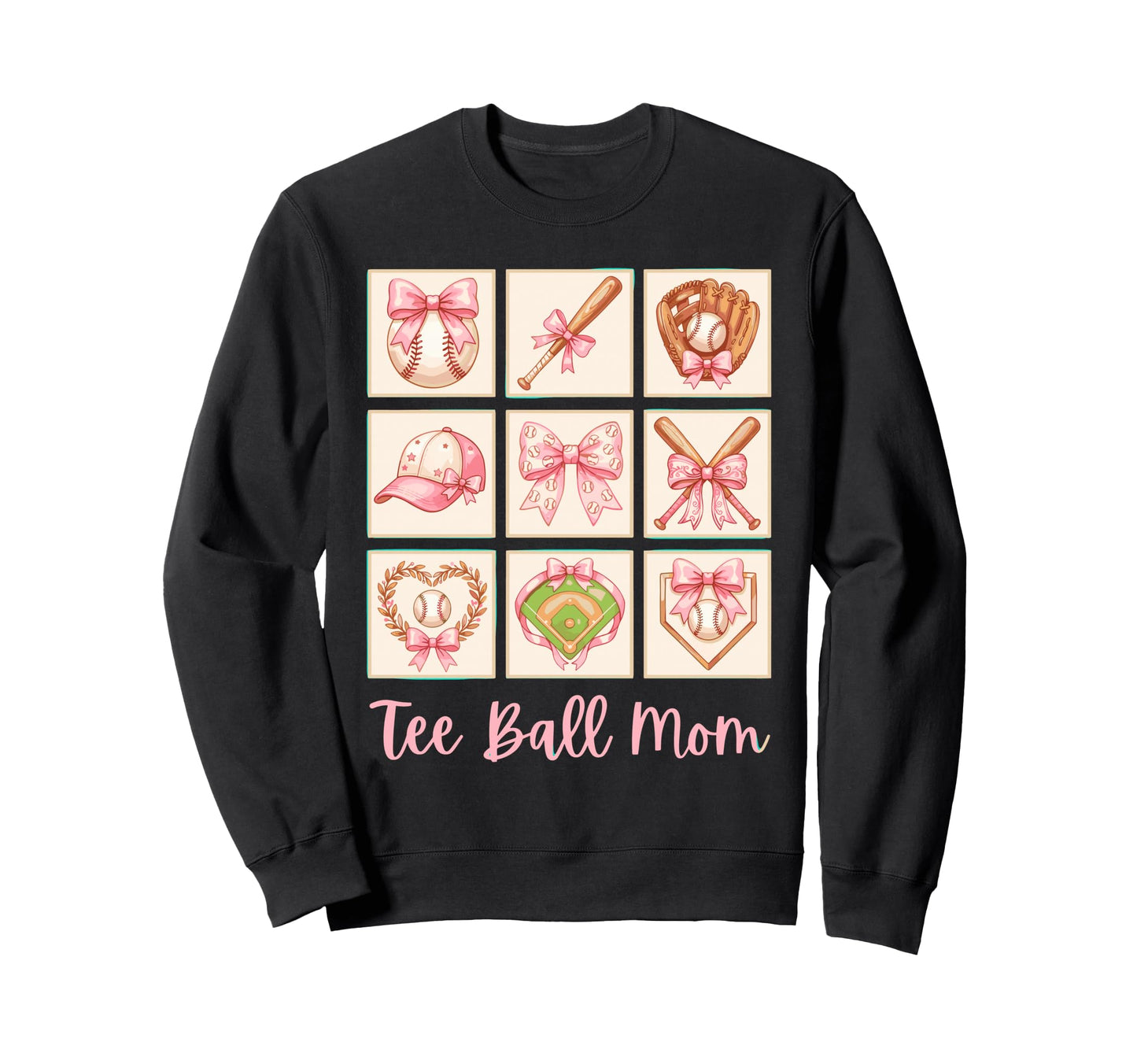 Baseball Supporter Bow Matching Group T-Shirt - Unique Graphic Unisex - T-Shirt, Sweatshirt, Hoodie