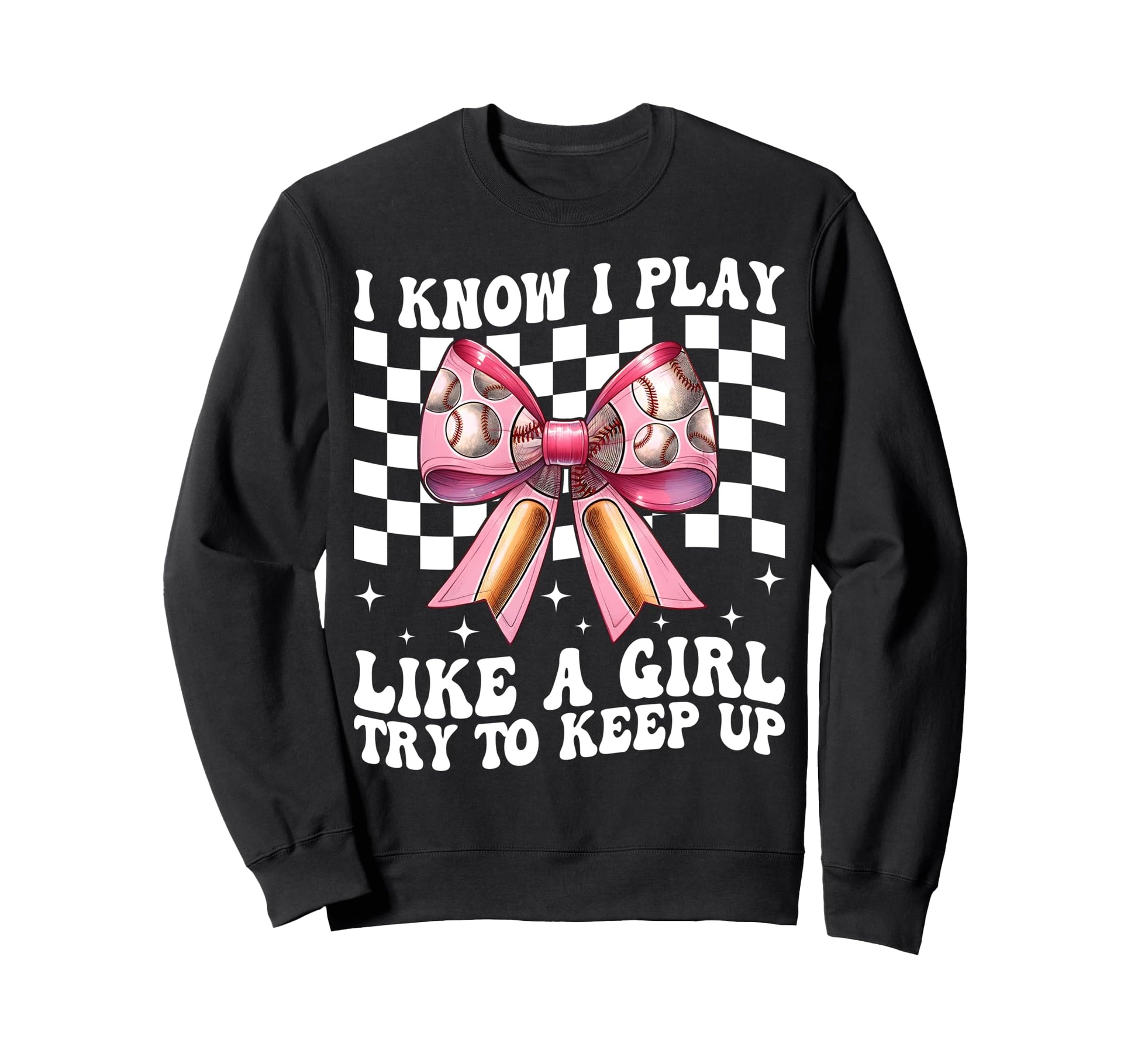 Baseball Mom Mama Coquette I Know I Sweatshirt - Novelty Apparel Men Women - T-Shirt, Sweatshirt, Hoodie
