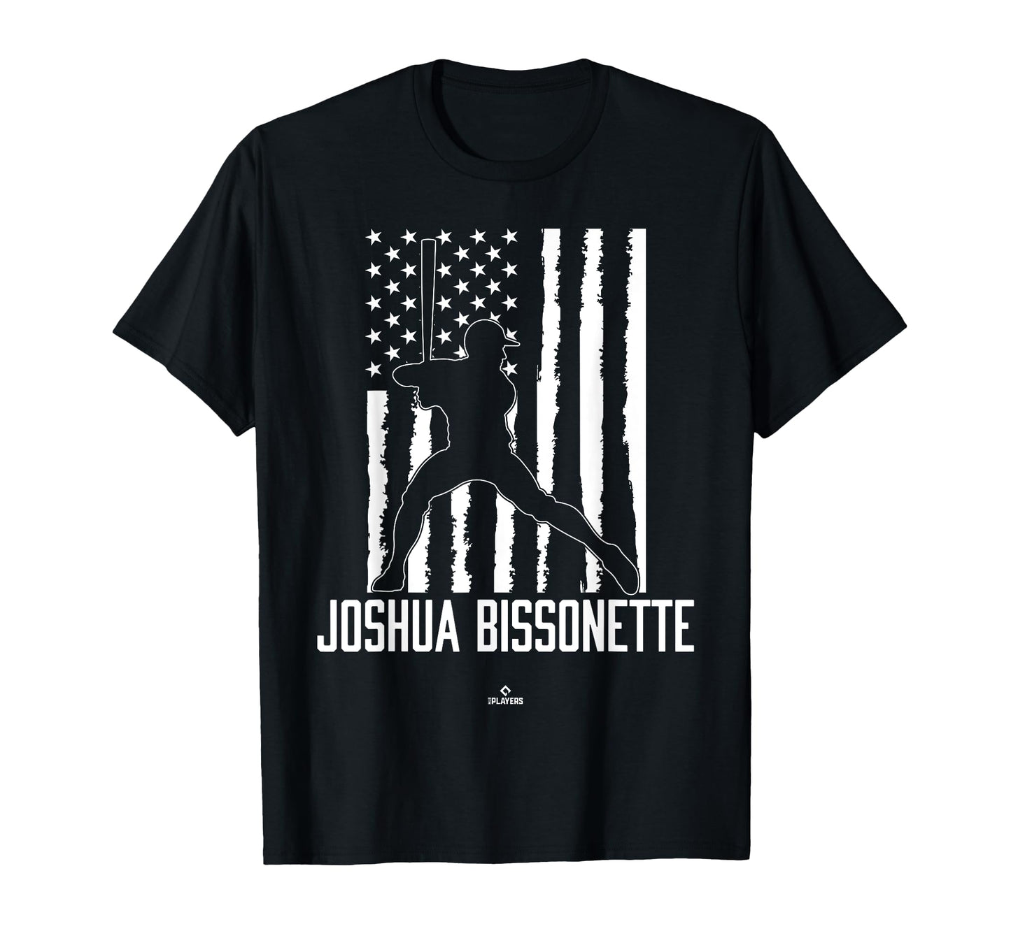 Distressed Flag Swing Joshua Bissonette T-Shirt - Trendy Graphic Men Women - T-Shirt, Sweatshirt, Hoodie