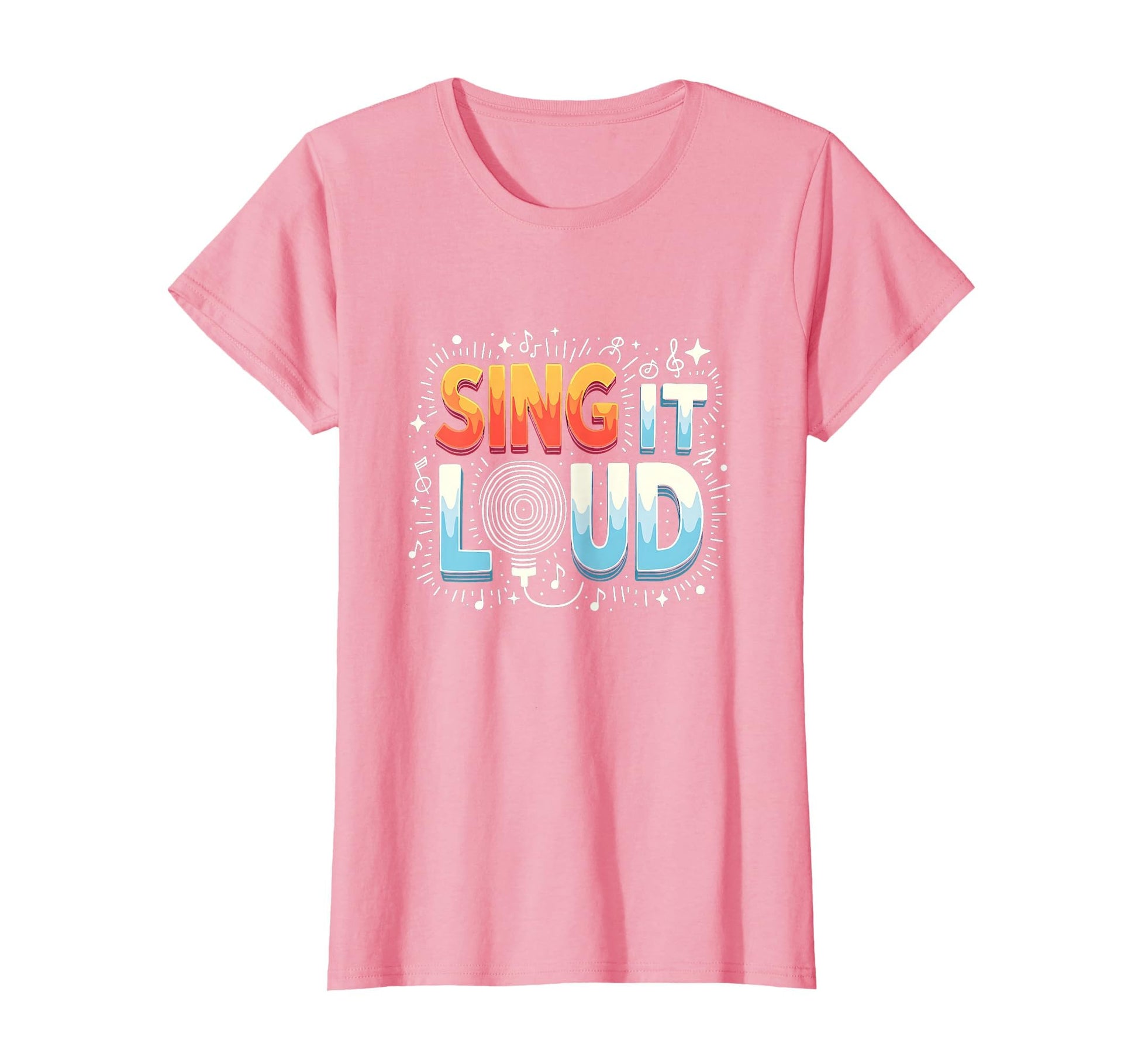 Sing It Loud Vibrant Music Lovers T-Shirt - Trendy Graphic Unisex - T-Shirt, Sweatshirt, Hoodie