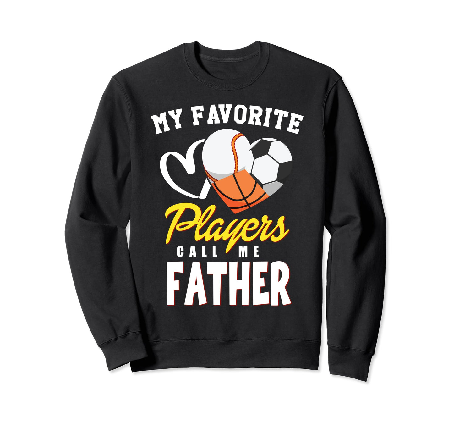 My Favorite Players Baseball Sweatshirt - Minimalist Print Men Women - T-Shirt, Sweatshirt, Hoodie