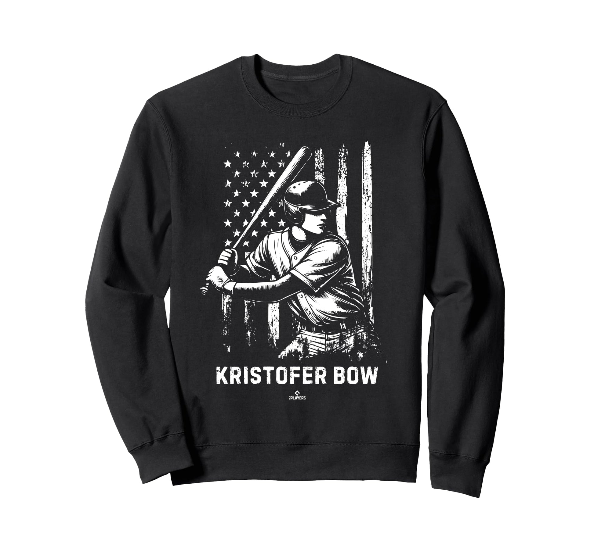 Player Illustration Flag Sweatshirt - Fun Novelty Design Men Women - T-Shirt, Sweatshirt, Hoodie