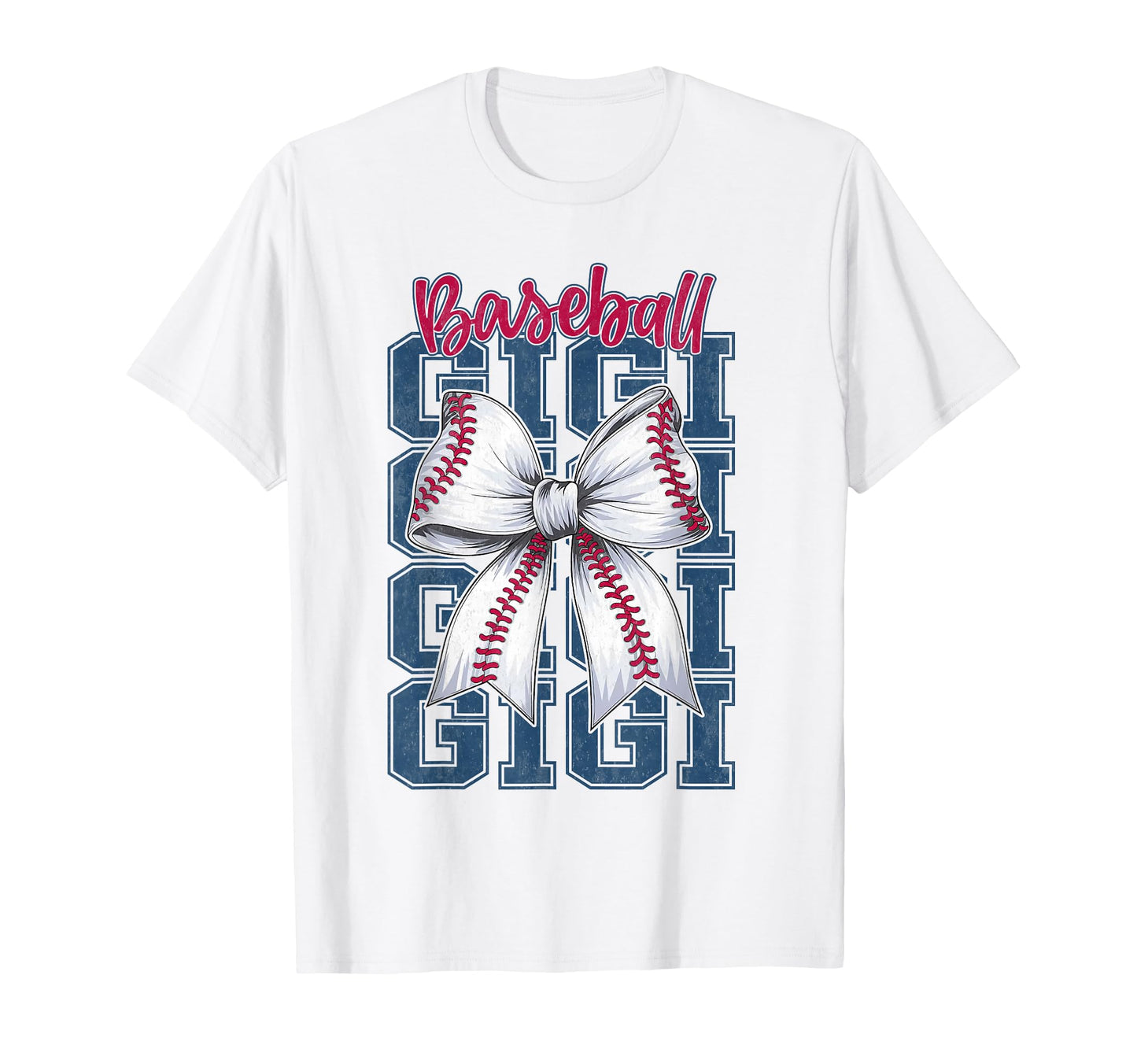 Baseball Gigi Biggest Fan Grandma Grandmom T-Shirt - Unique Graphic Unisex - T-Shirt, Sweatshirt, Hoodie