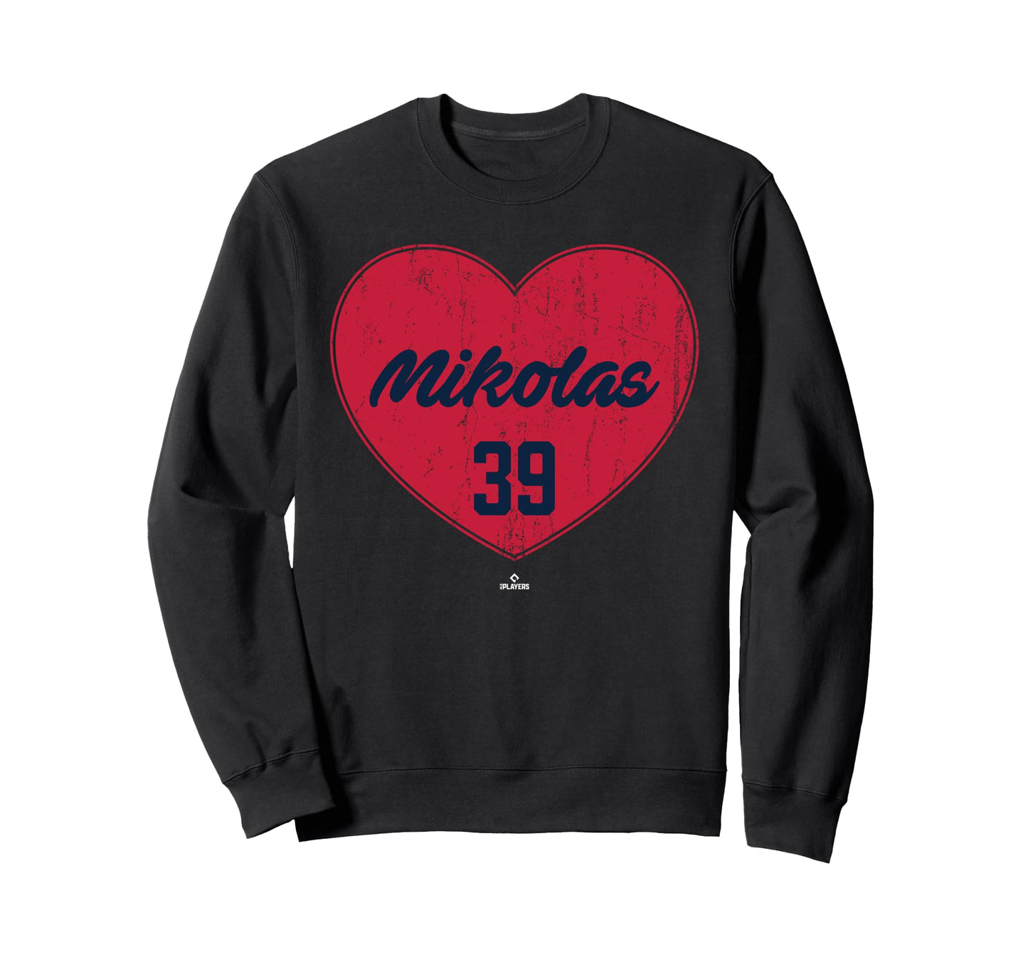 Distressed Heart Miles Mikolas St Sweatshirt - Custom Art Print Men Women - T-Shirt, Sweatshirt, Hoodie