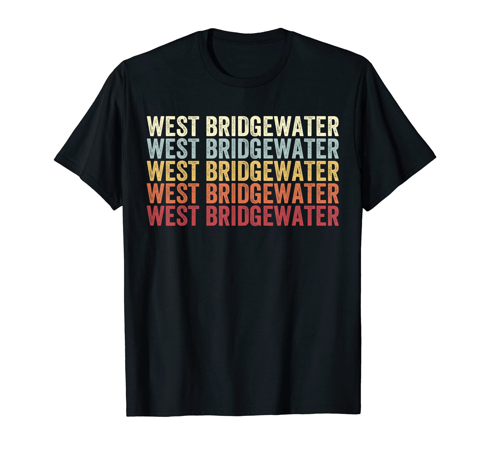 West Bridgewater Massachusetts West T-Shirt - Trendy Graphic for Adults - T-Shirt, Sweatshirt, Hoodie