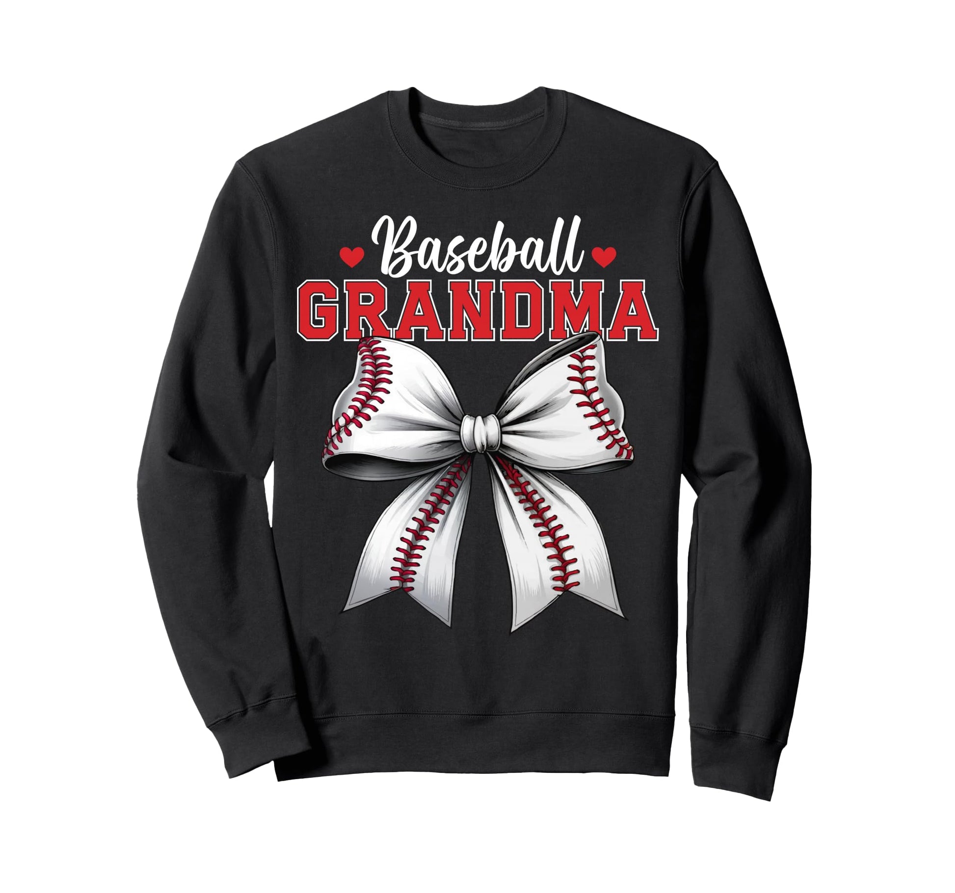 Baseball Grandma Coquette Sweatshirt - Casual Everyday Wear Men Women - T-Shirt, Sweatshirt, Hoodie