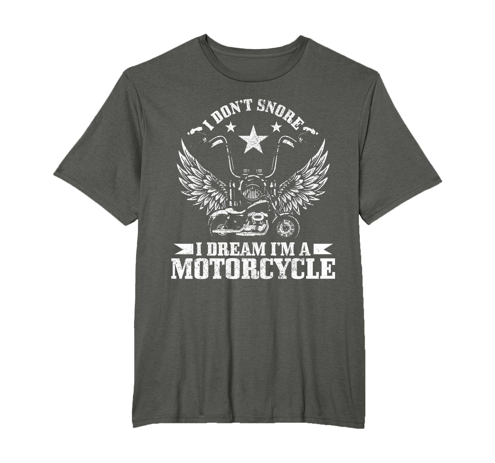 I Dont Snore I Dream Im Motorcycle T-Shirt - Aesthetic Graphic for Adults - T-Shirt, Sweatshirt, Hoodie