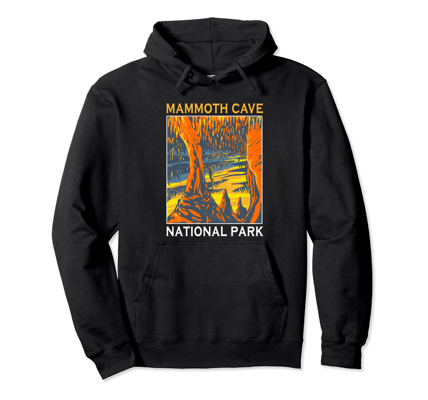 Mammoth Cave National Park Outdoor Hoodie - Custom Art Print Men Women - T-Shirt, Sweatshirt, Hoodie