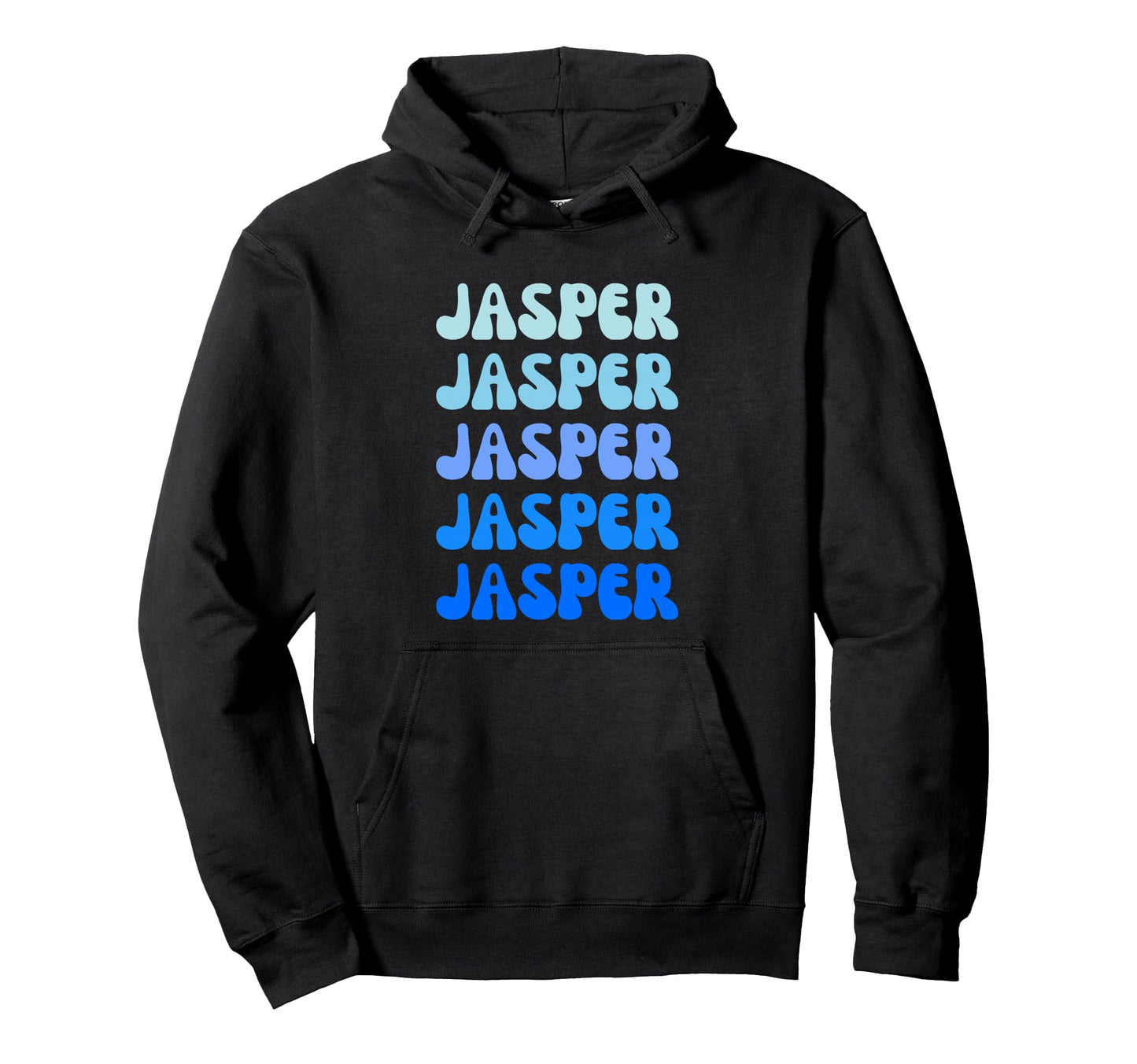 Jasper Name Stack Hoodie - Unique Graphic Unisex - T-Shirt, Sweatshirt, Hoodie