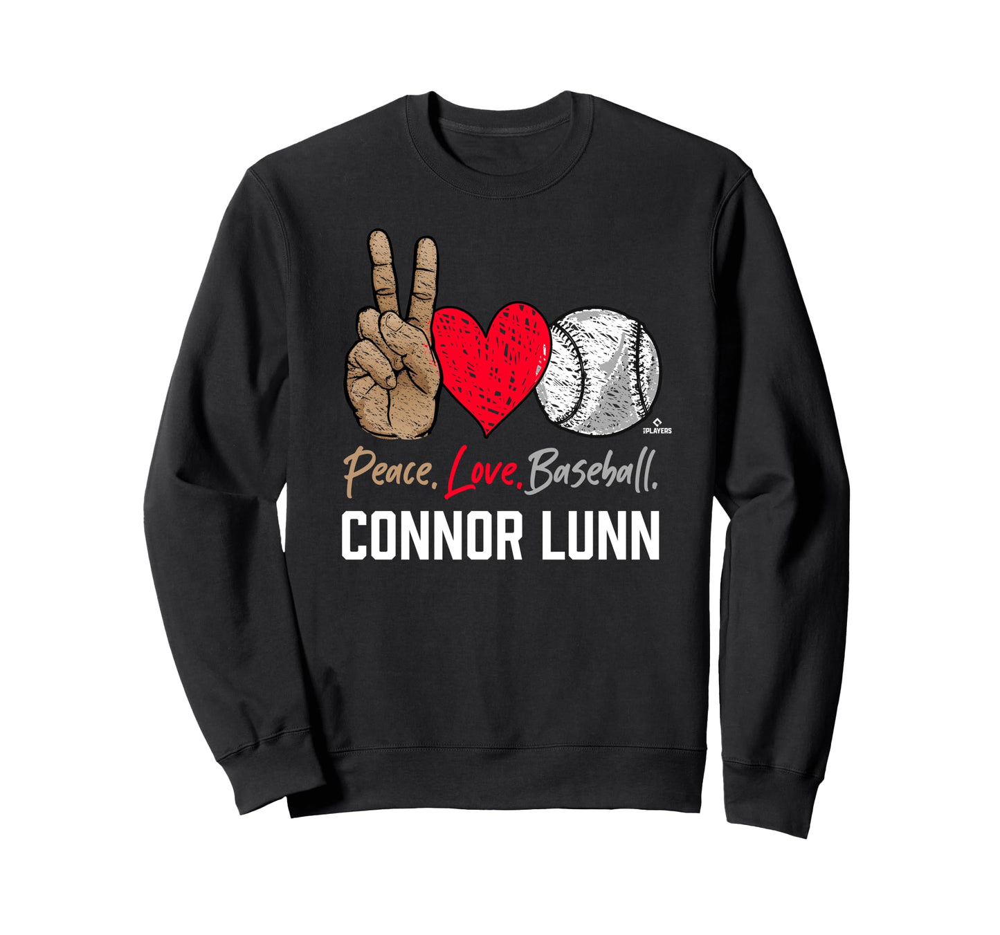 Peace Love Connor Lunn Prospect Sweatshirt - Unique Graphic for Adults - T-Shirt, Sweatshirt, Hoodie
