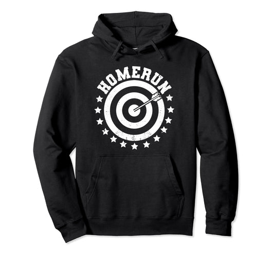 Archery Homerun Mashup Bullseye Archer Hoodie - Novelty Apparel Men Women - T-Shirt, Sweatshirt, Hoodie