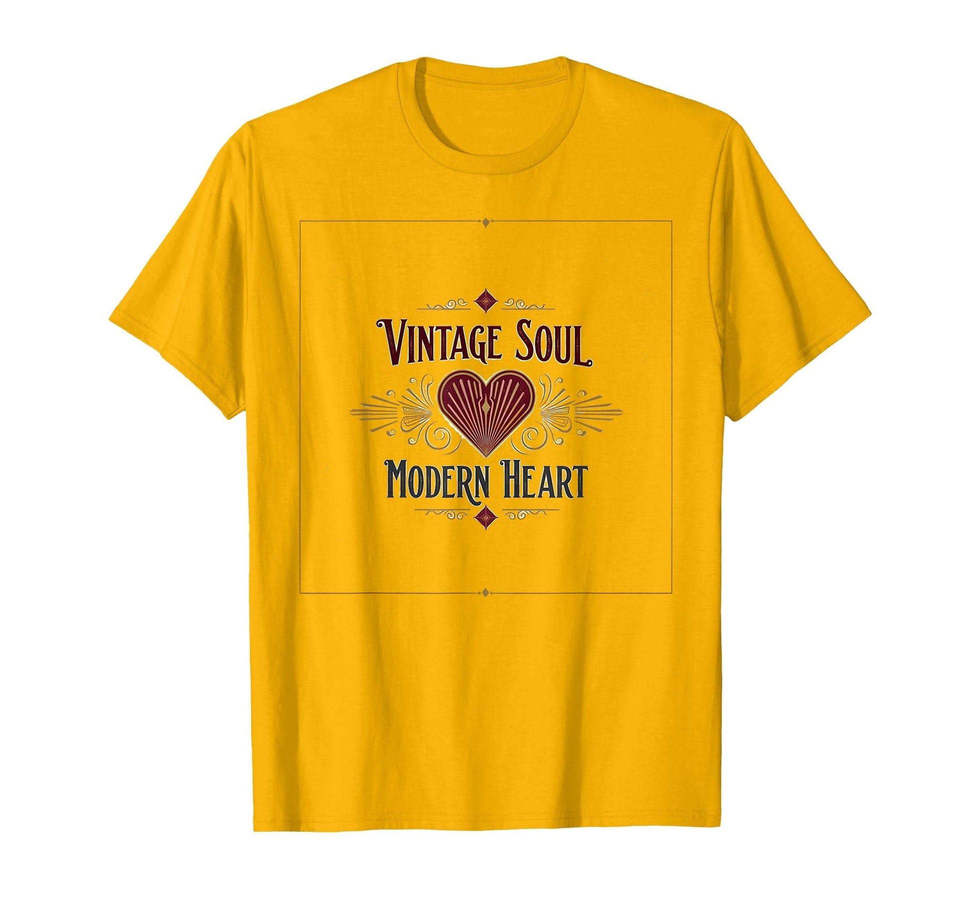 Soul Modern Heart Typography T-Shirt - Trendy Graphic Men Women - T-Shirt, Sweatshirt, Hoodie