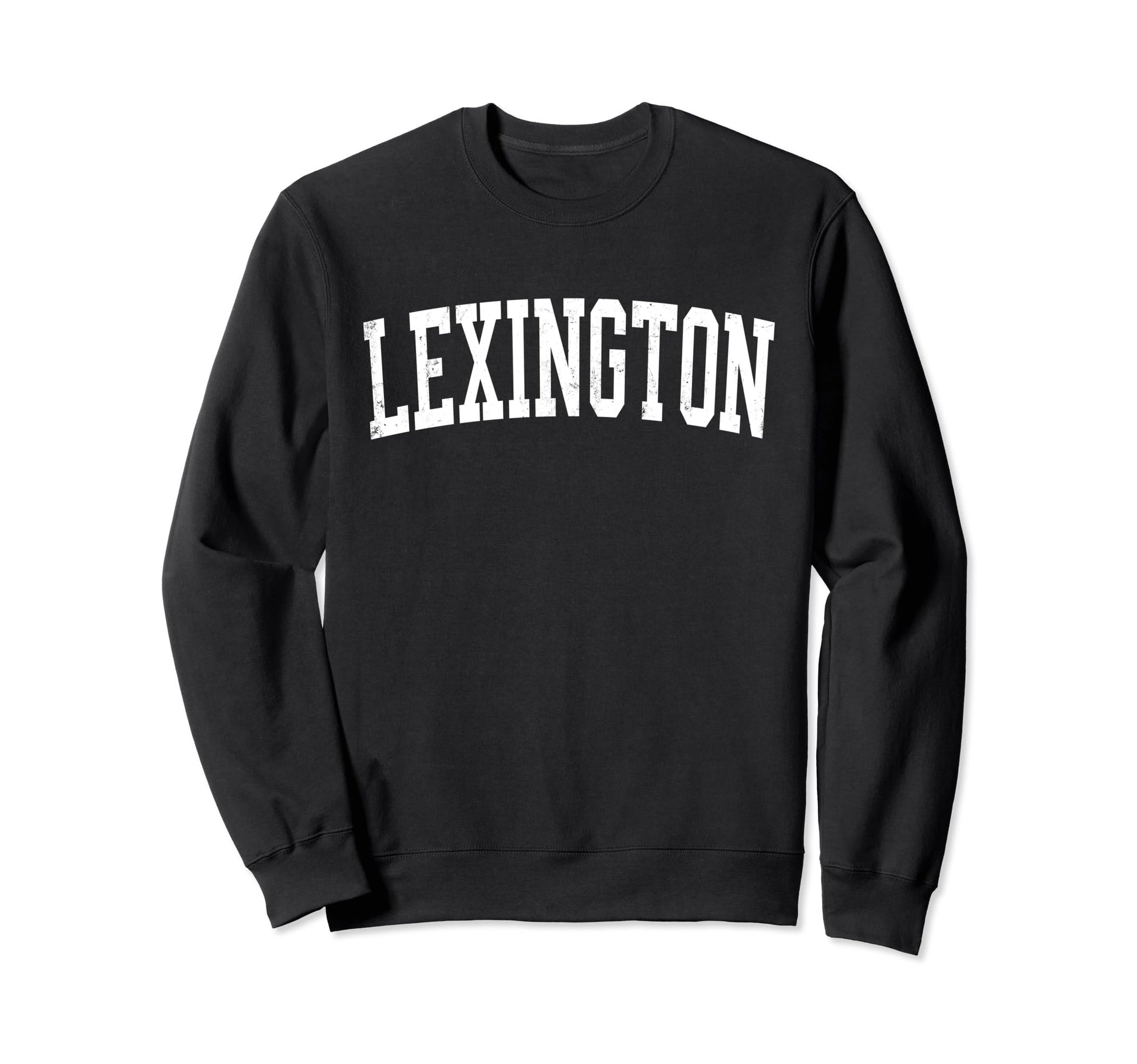 Lexington Tn Distressed White Varsity Sweatshirt - Graphic Print Men Women - T-Shirt, Sweatshirt, Hoodie