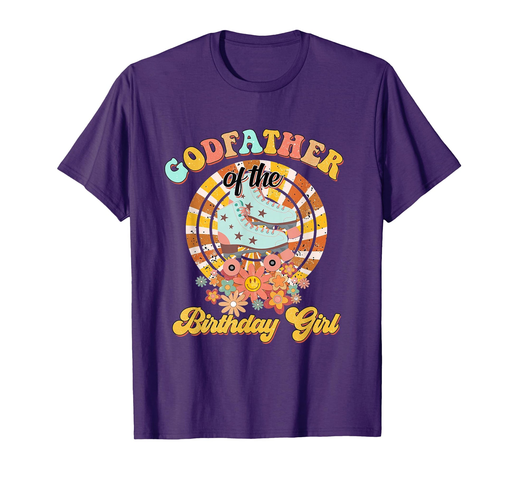 Mens Godfather Birthday Rolling Skate T-Shirt - Streetwear Style Unisex - T-Shirt, Sweatshirt, Hoodie
