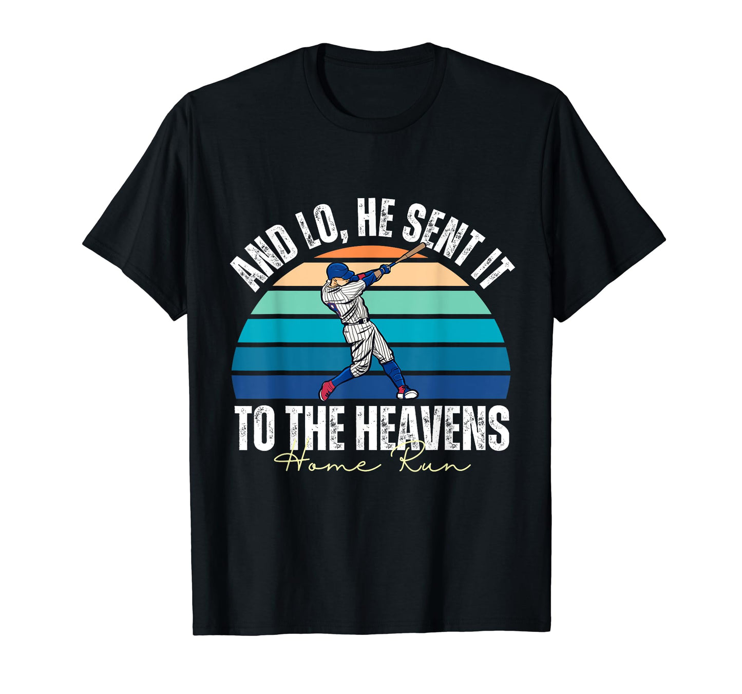 Funny Christian Baseball Home Run T-Shirt - Aesthetic Graphic Men Women - T-Shirt, Sweatshirt, Hoodie