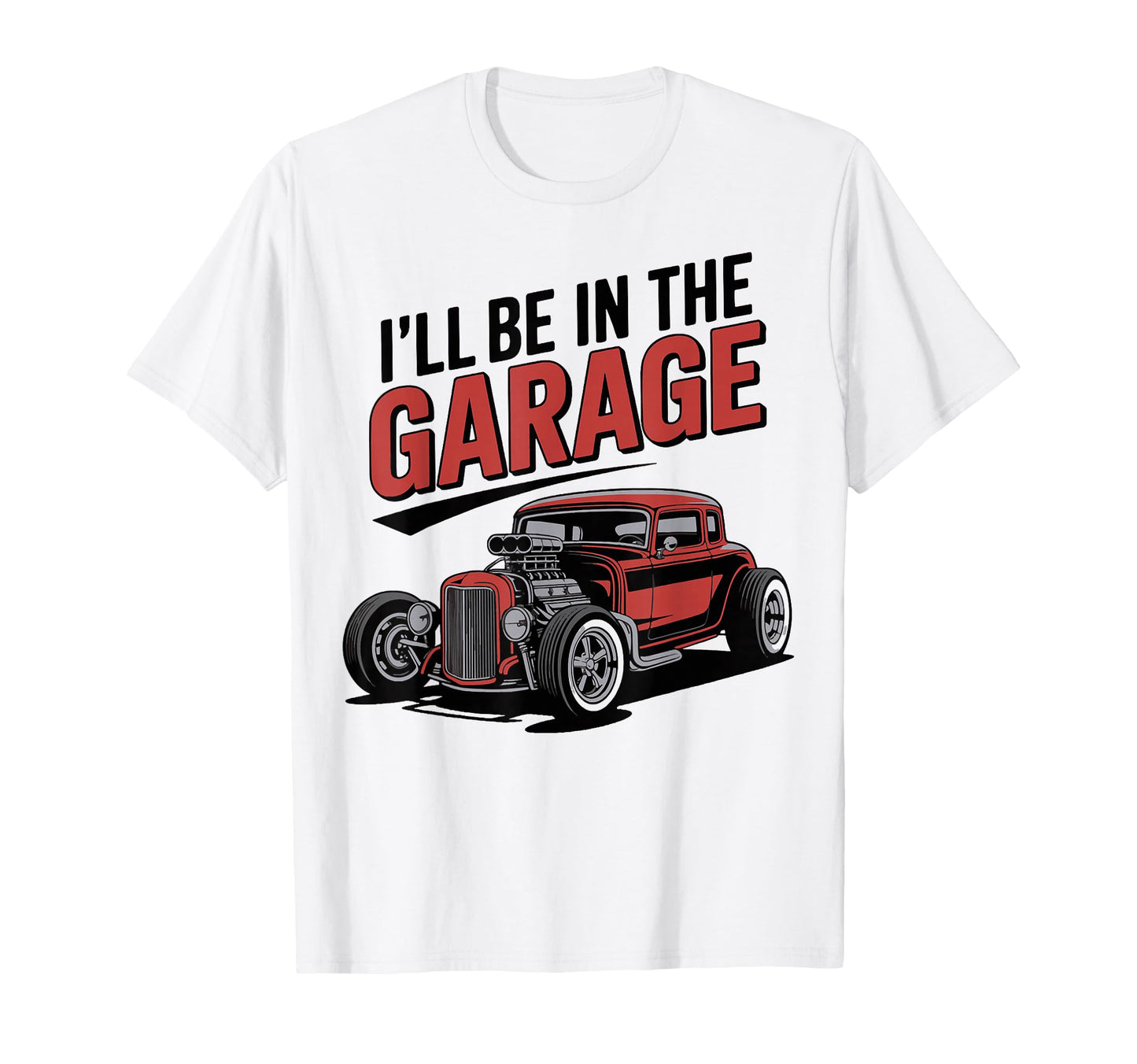 Cars Automobile Car Show Mechanics T-Shirt - Minimalist Print Men Women - T-Shirt, Sweatshirt, Hoodie