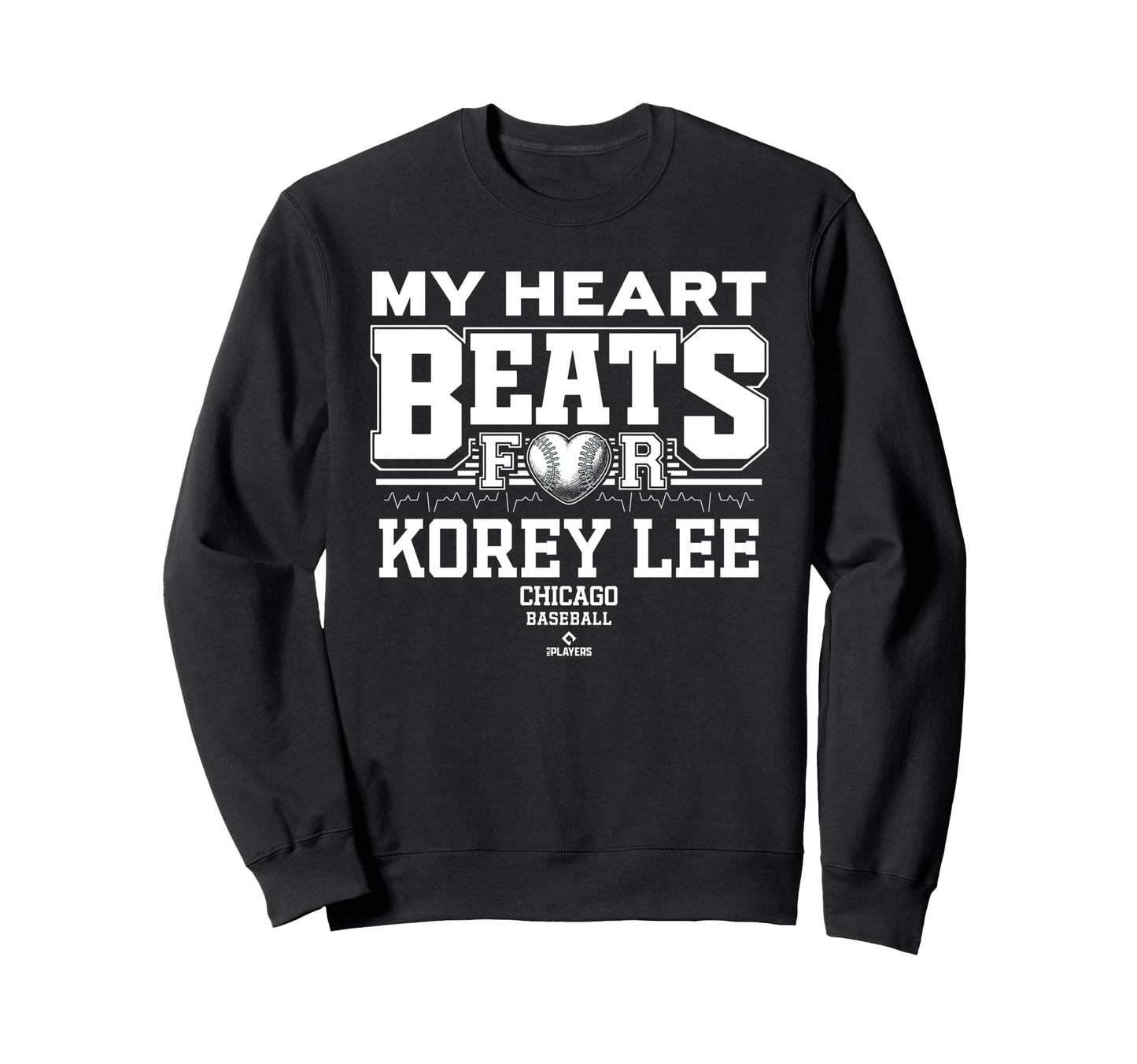 My Heart Beats Korey Lee Chicago Sweatshirt - Custom Art Print for Adults - T-Shirt, Sweatshirt, Hoodie