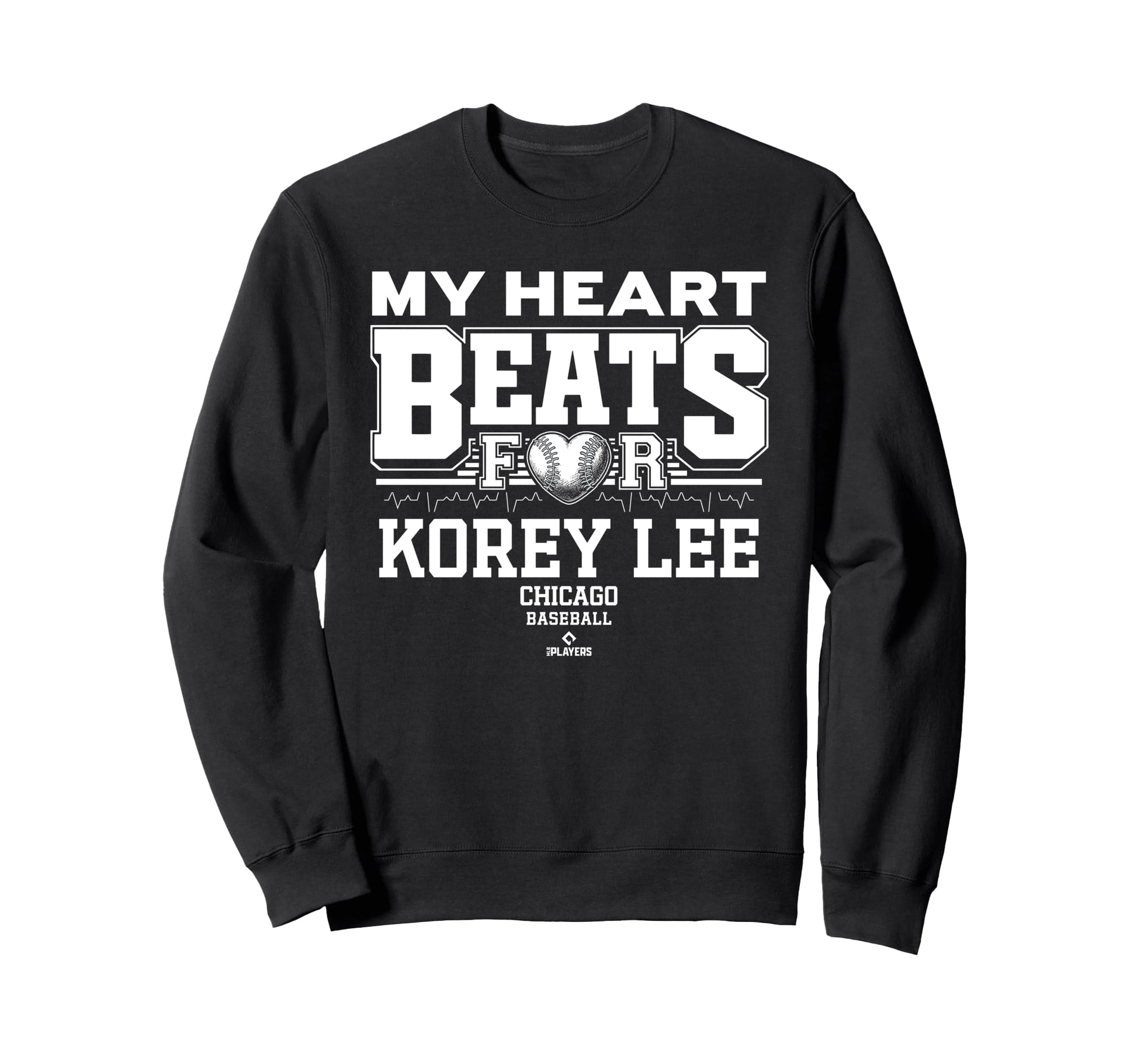 My Heart Beats Korey Lee Chicago Sweatshirt - Custom Art Print for Adults - T-Shirt, Sweatshirt, Hoodie