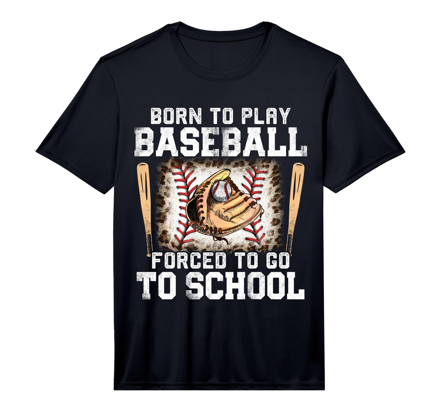 Baseball Born To Play Baseball T-Shirt - Aesthetic Graphic Men Women - T-Shirt, Sweatshirt, Hoodie