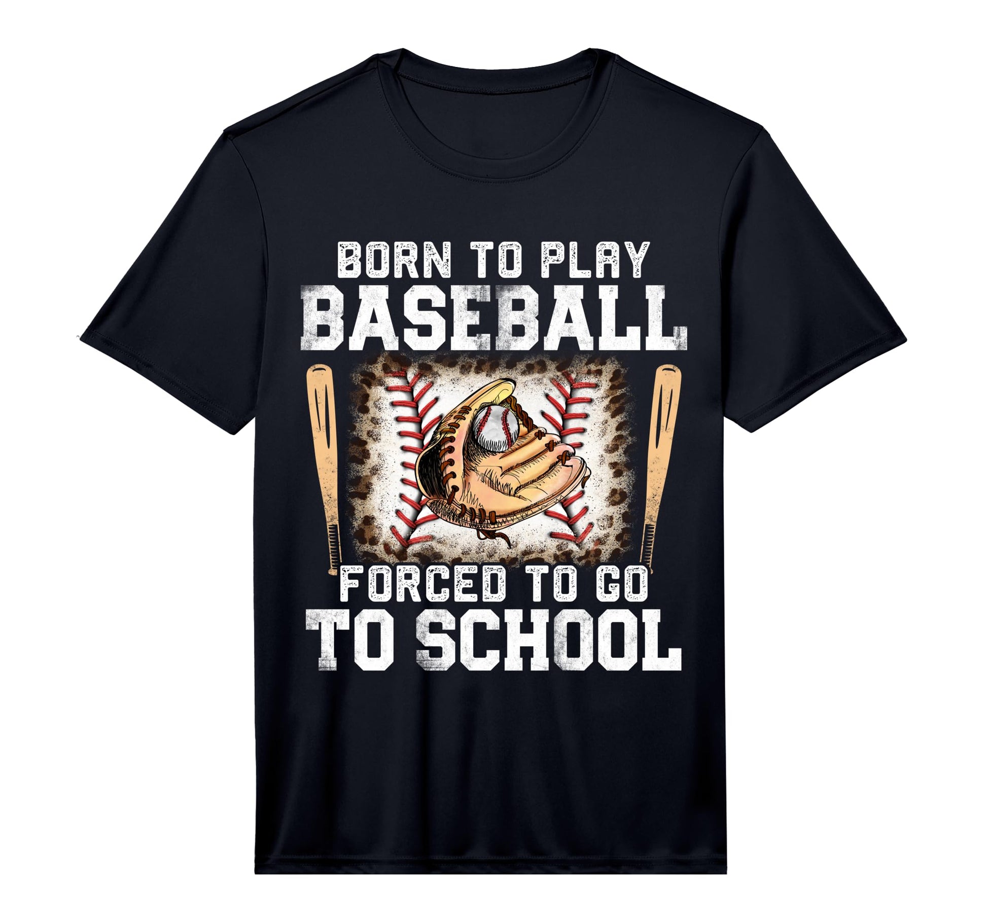 Baseball Born To Play Baseball T-Shirt - Aesthetic Graphic Men Women - T-Shirt, Sweatshirt, Hoodie