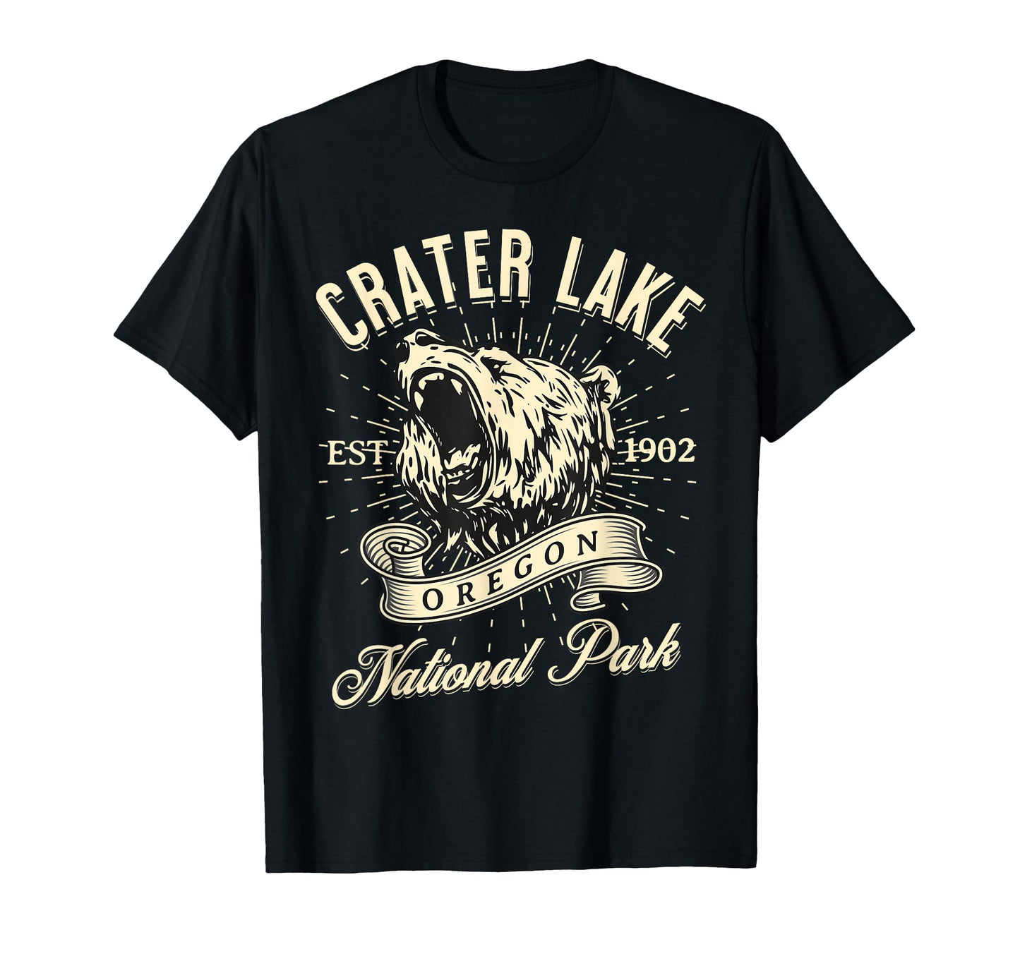 Crater Lake National Park Oregon Usa Hoodie - Novelty Apparel Unisex - T-Shirt, Sweatshirt, Hoodie