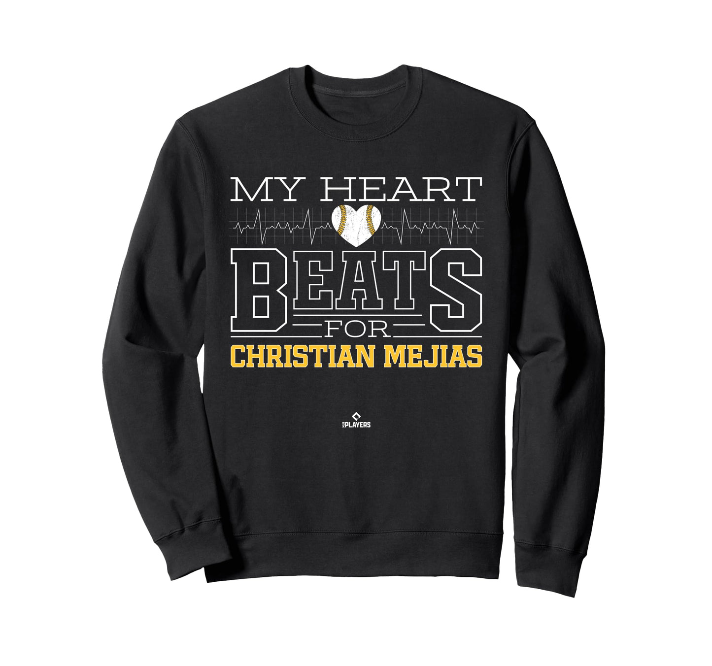 My Heart Beats Christian Mejias Sweatshirt - Casual Everyday Wear Unisex - T-Shirt, Sweatshirt, Hoodie