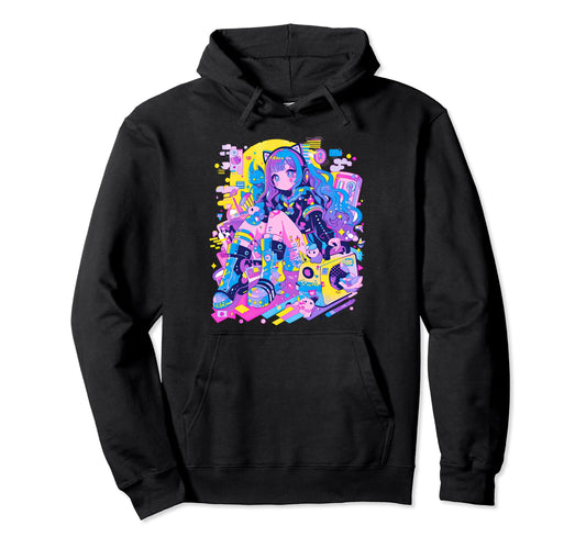 90S 2000S Kawaii Anime Y2K Aesthetic Hoodie - Novelty Apparel Men Women - T-Shirt, Sweatshirt, Hoodie