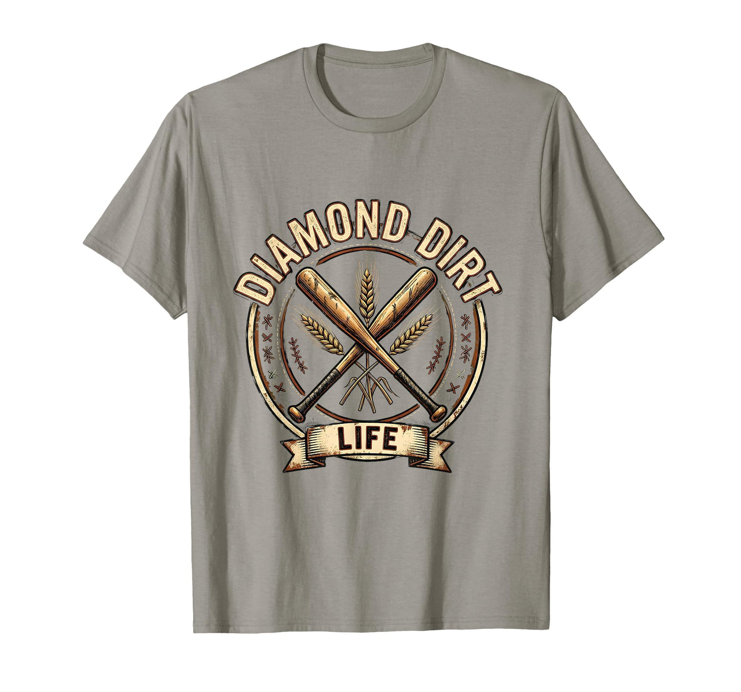 Diamond Dirt Life Baseball Bat T-Shirt - Streetwear Style Unisex - T-Shirt, Sweatshirt, Hoodie