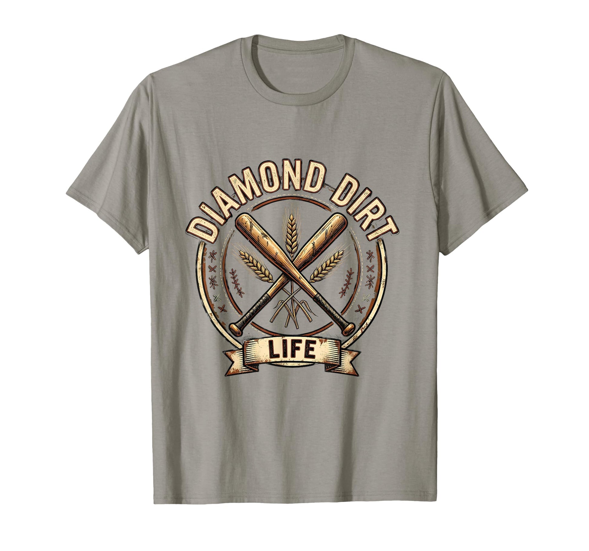 Diamond Dirt Life Baseball Bat T-Shirt - Streetwear Style Unisex - T-Shirt, Sweatshirt, Hoodie