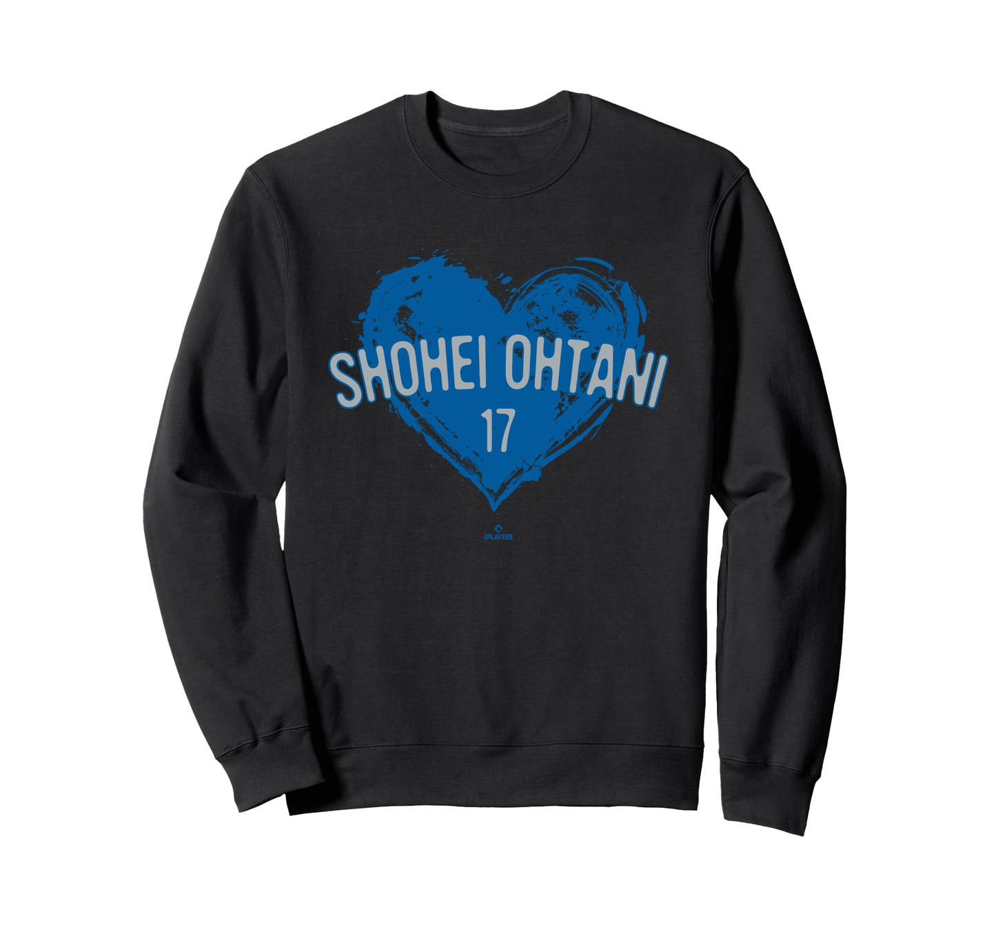 Distressed Heart Shohei Ohtani Los Sweatshirt - Unique Graphic for Adults - T-Shirt, Sweatshirt, Hoodie
