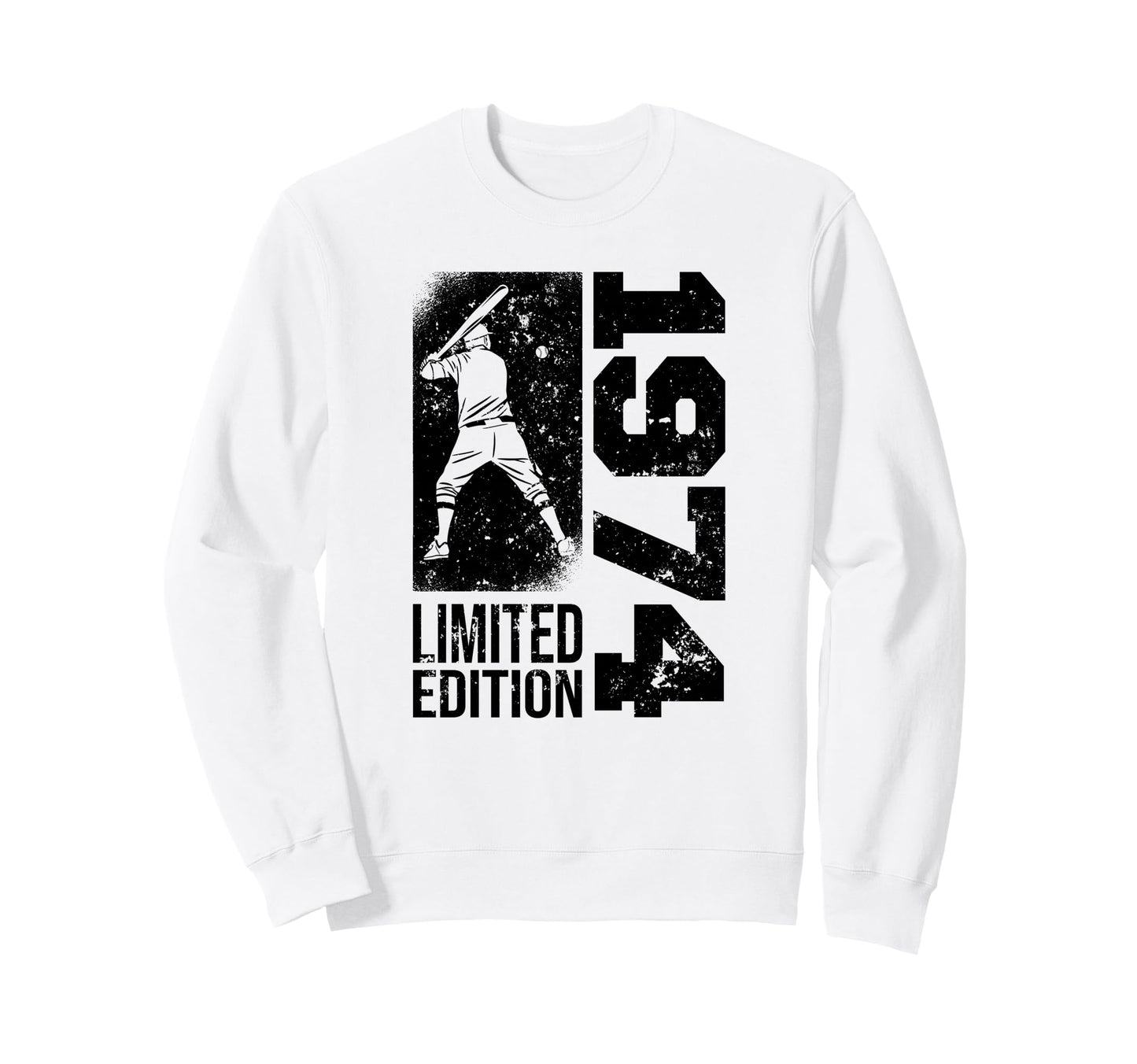 Baseball Player Born 1974 Birthday Sweatshirt - Novelty Apparel Unisex - T-Shirt, Sweatshirt, Hoodie