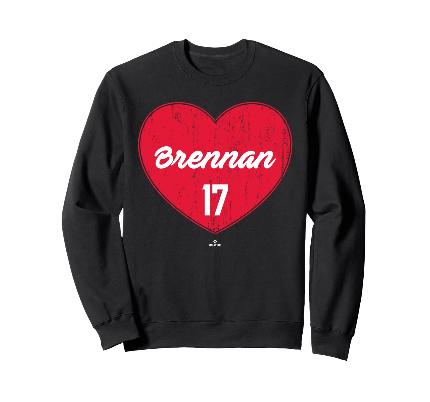 Distressed Heart Will Brennan Sweatshirt - Fun Novelty Design Men Women - T-Shirt, Sweatshirt, Hoodie