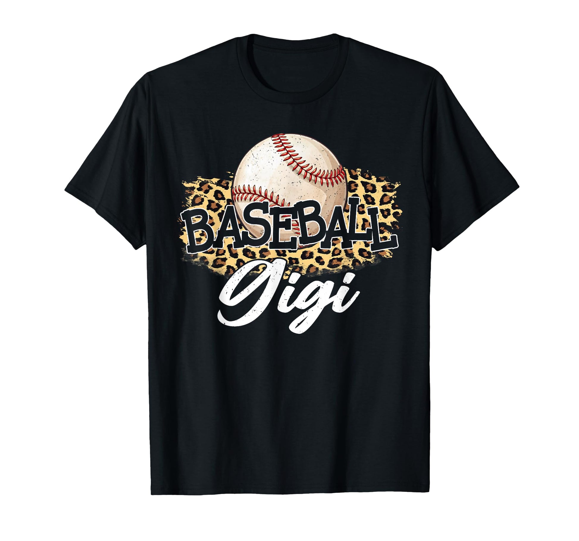 Baseball Gigi Leopard Baseball Lover T-Shirt - Aesthetic Graphic for Adults - T-Shirt, Sweatshirt, Hoodie