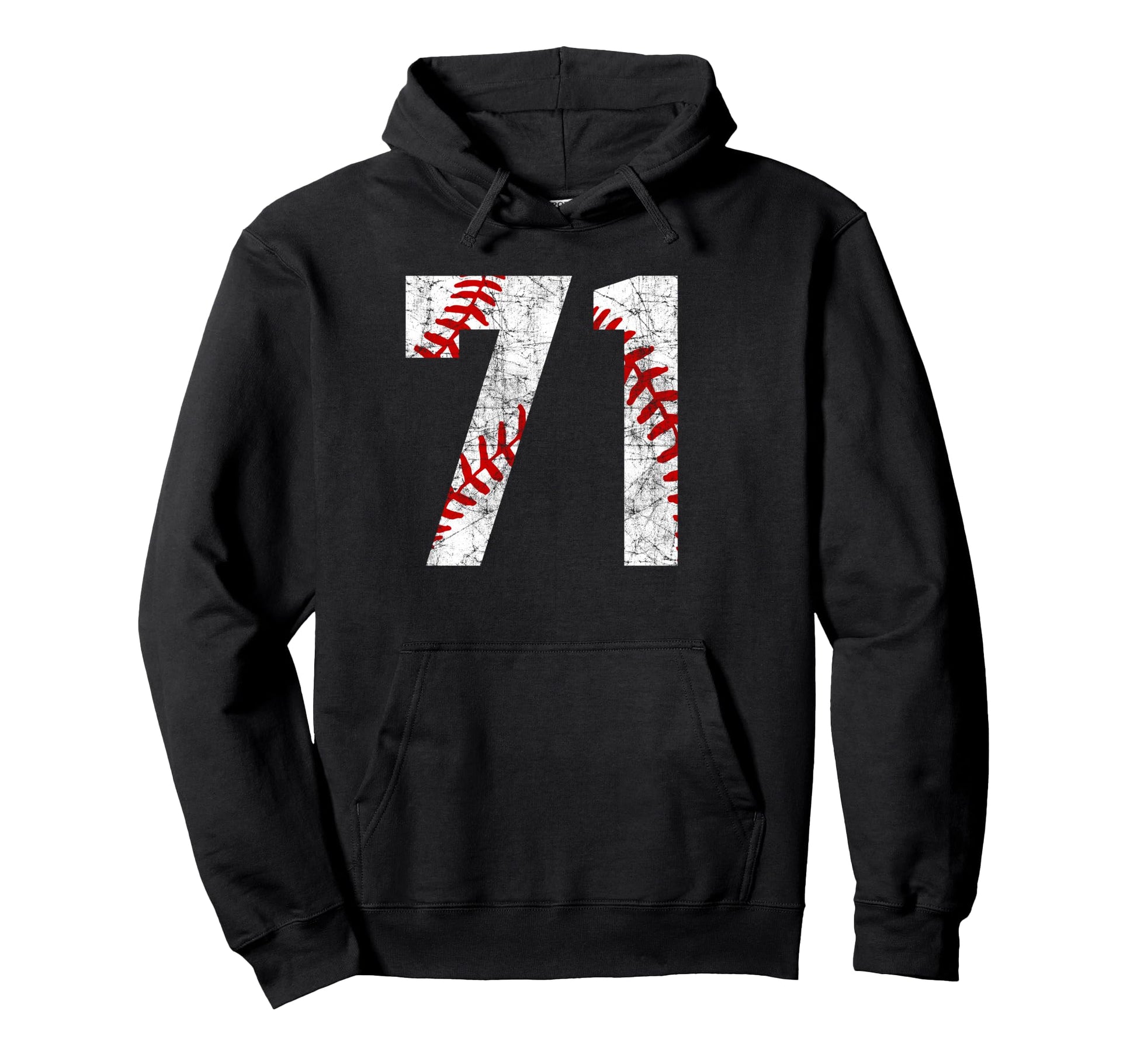 Baseball Mom 71 Jersey Baseball Hoodie - Casual Everyday Wear Unisex - T-Shirt, Sweatshirt, Hoodie