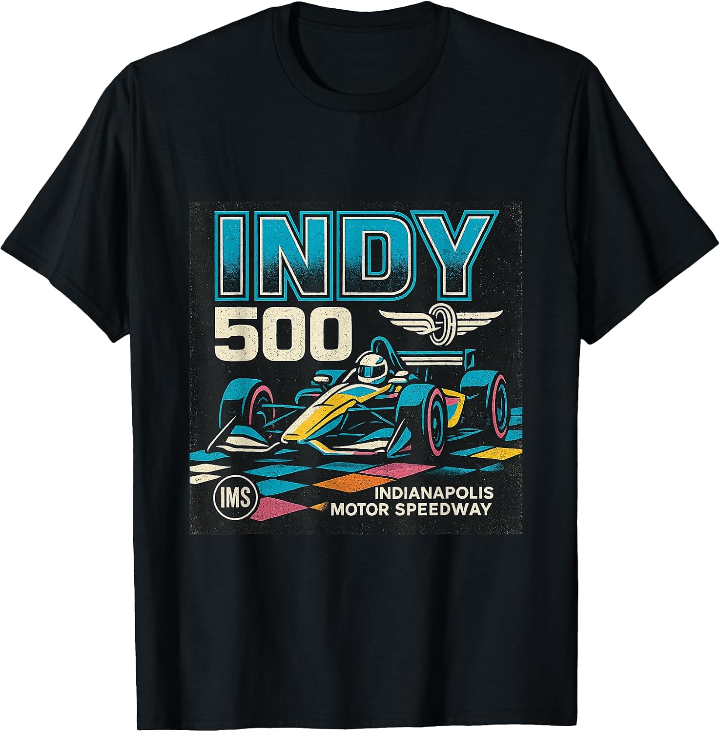 Retro Racing Series - Adult & Kids T-Shirts, Sweatshirts & Hoodies apparel design preview 1