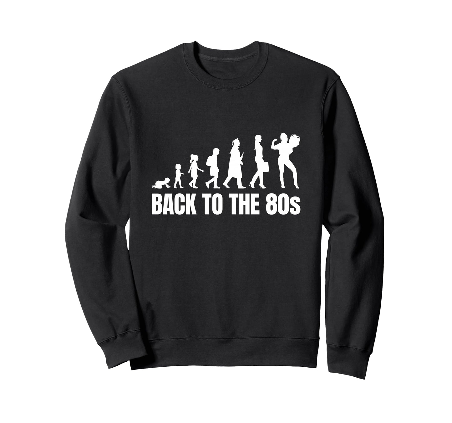 80S To Synthwave Sweatshirt - Novelty Apparel Men Women - T-Shirt, Sweatshirt, Hoodie