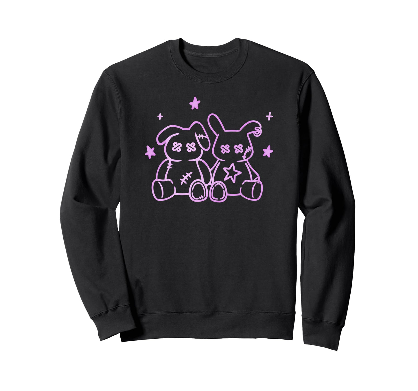 Harajuku Creepy Y2K Pastel Sweatshirt - Casual Everyday Wear Men Women - T-Shirt, Sweatshirt, Hoodie