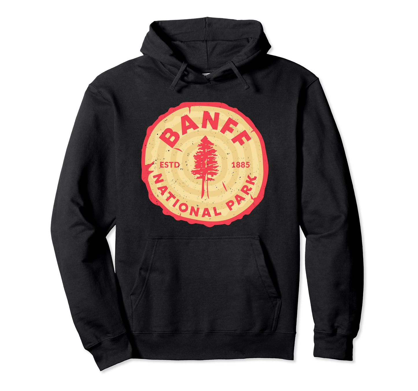 Banff Canadian National Park Souvenir Hoodie - Unique Graphic Men Women - T-Shirt, Sweatshirt, Hoodie