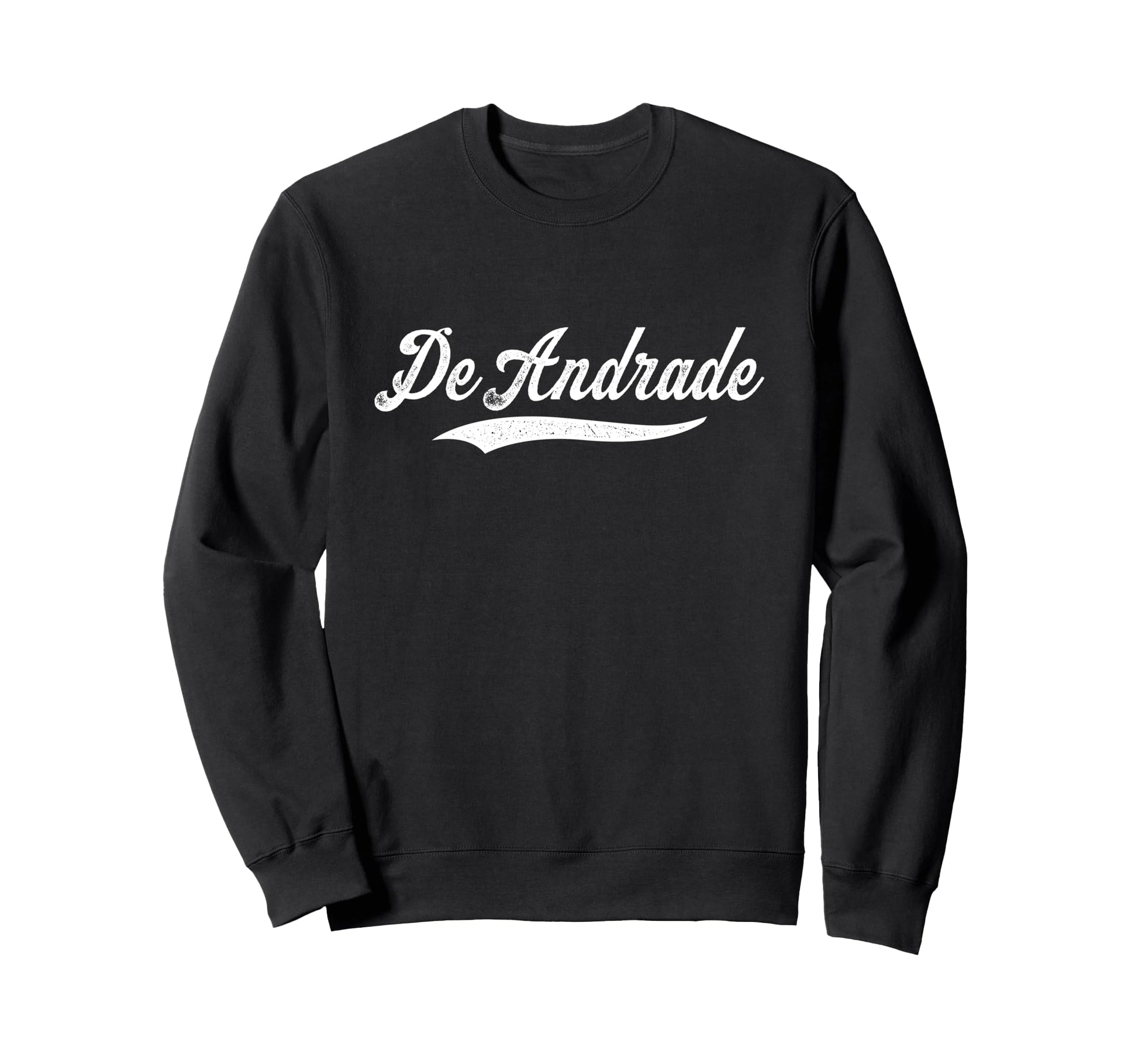 Distressed Script Sebastian De Sweatshirt - Casual Everyday Wear Unisex - T-Shirt, Sweatshirt, Hoodie