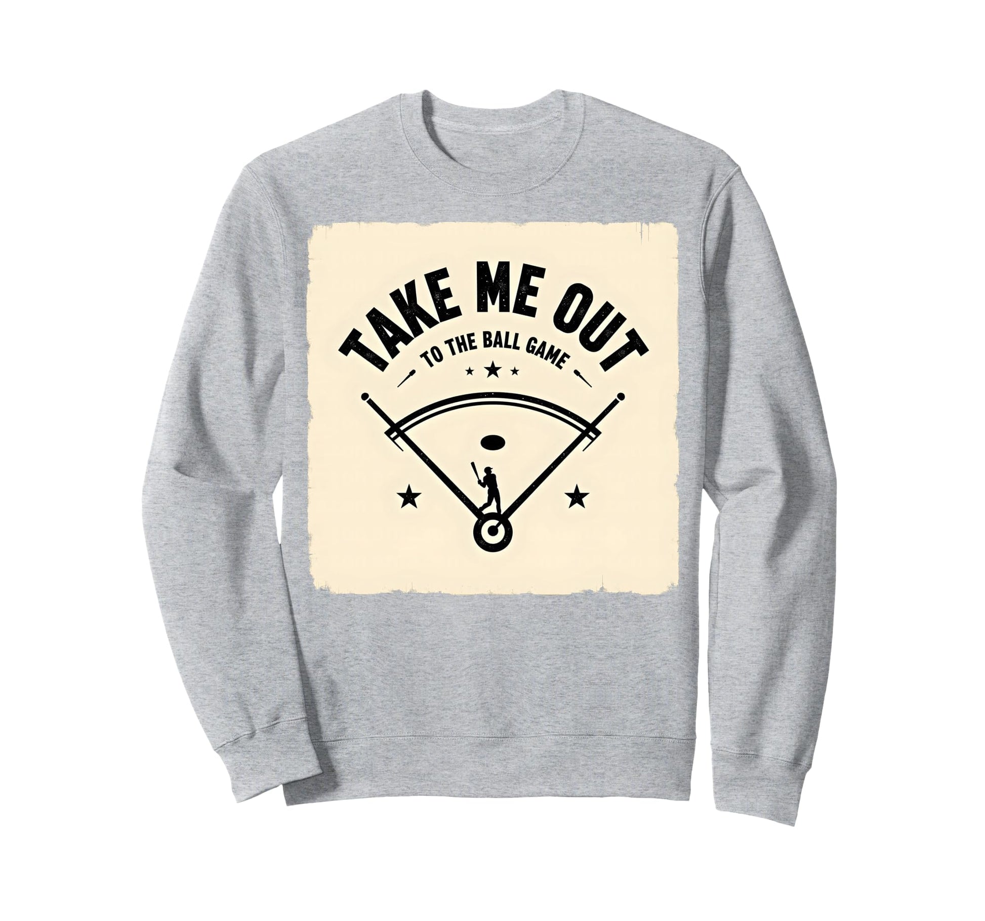Take Me Out To Ball Game Baseball Sweatshirt - Streetwear Style Men Women - T-Shirt, Sweatshirt, Hoodie