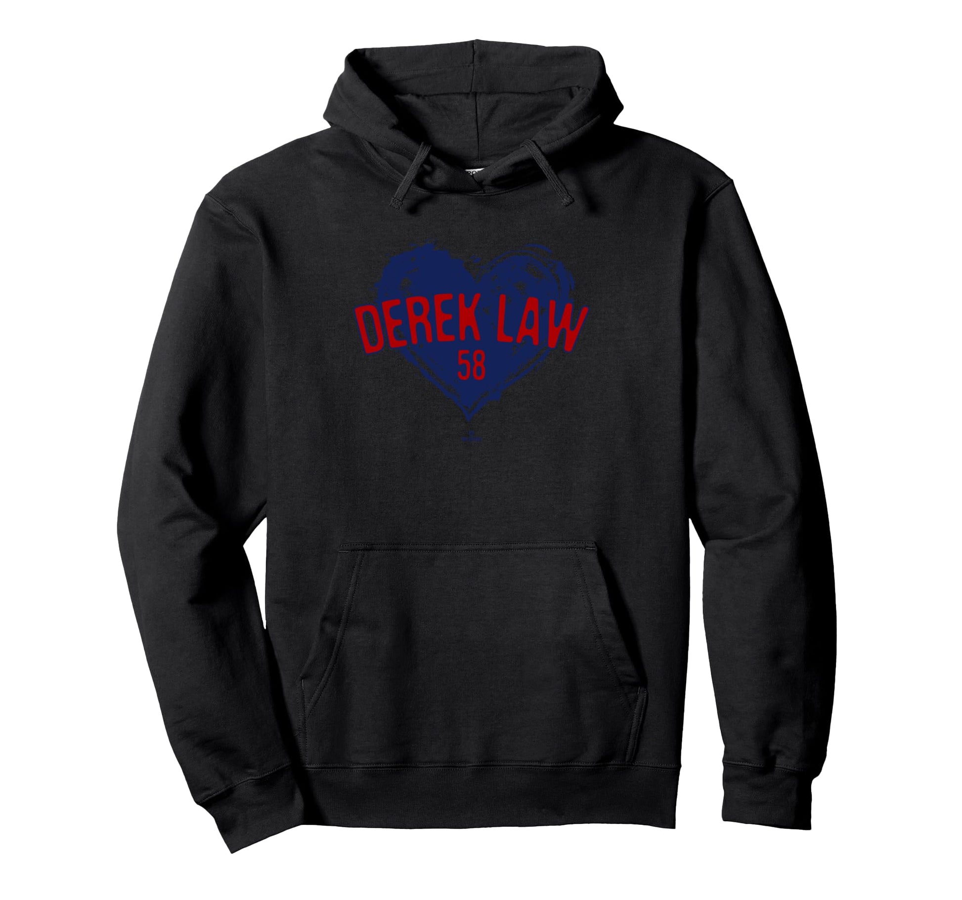 Distressed Heart Derek Law Washington Hoodie - Novelty Apparel Men Women - T-Shirt, Sweatshirt, Hoodie