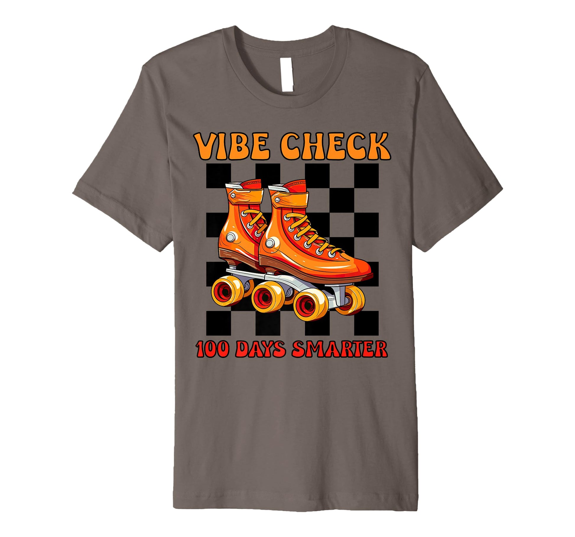 100 Days School Vibe Check 100 T-Shirt - Casual Everyday Wear Unisex - T-Shirt, Sweatshirt, Hoodie