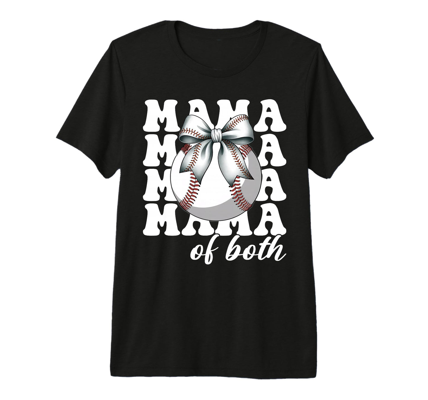 Leopard Mothers Day Mama Mom Both T-Shirt - Custom Art Print for Adults - T-Shirt, Sweatshirt, Hoodie