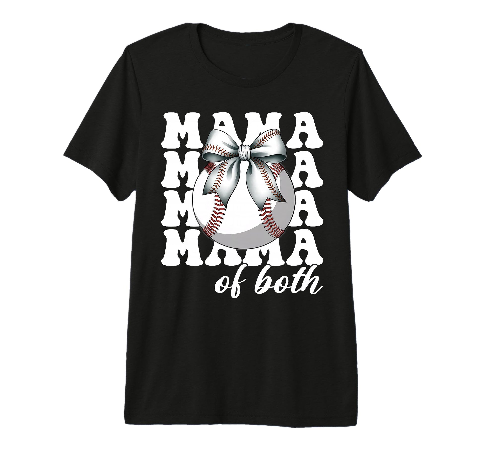 Leopard Mothers Day Mama Mom Both T-Shirt - Custom Art Print for Adults - T-Shirt, Sweatshirt, Hoodie
