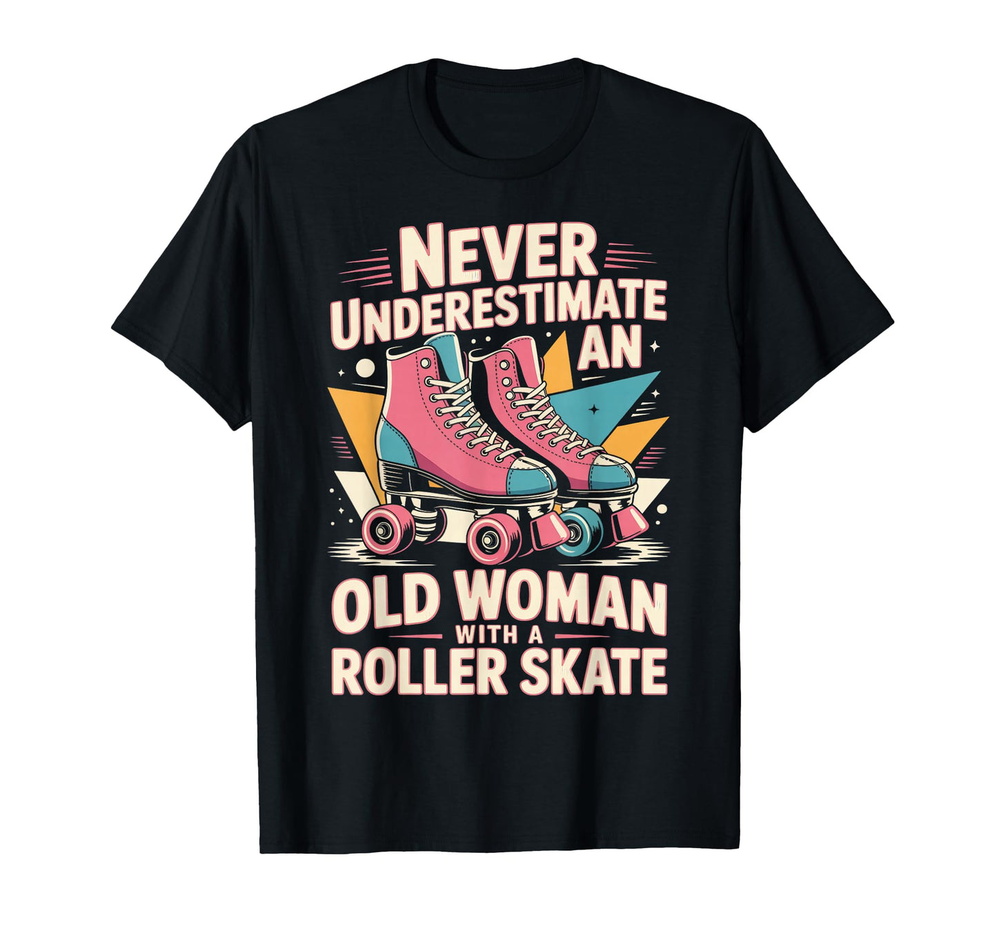 Old Roller Skate Roller Skating T-Shirt - Minimalist Print Men Women - T-Shirt, Sweatshirt, Hoodie